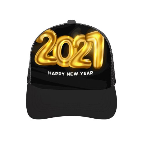 yanfind Adult Bend Rubber Baseball Hollow Out Year Happy Golden Letters Dark Beach,Tourism,Mountaineering,Sports, Parties,Cycling