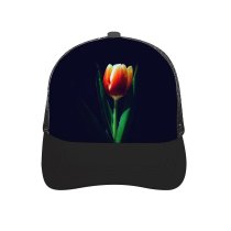 yanfind Adult Bend Rubber Baseball Hollow Out Jeremy Bishop Flowers Dark Tulip Flower Tulips Beach,Tourism,Mountaineering,Sports, Parties,Cycling