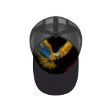 yanfind Adult Bend Rubber Baseball Hollow Out Dark Macaw Feathers Colorful Bird Beach,Tourism,Mountaineering,Sports, Parties,Cycling