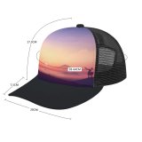 yanfind Adult Bend Rubber Baseball Hollow Out Sunrise Landscape Scenery Gradient Deer Early Morning K K Beach,Tourism,Mountaineering,Sports, Parties,Cycling