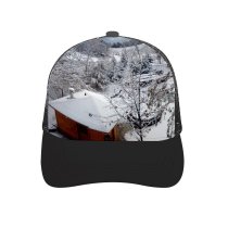 yanfind Adult Bend Rubber Baseball Hollow Out Winter Isolation Shack Snow Trees Pool Freezing Tree Frost Home Hill Beach,Tourism,Mountaineering,Sports, Parties,Cycling