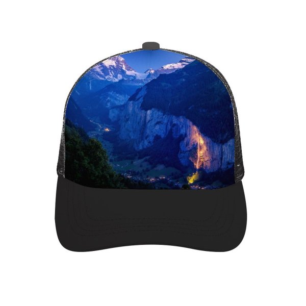 yanfind Adult Bend Rubber Baseball Hollow Out Dominic Kamp Lauterbrunnen Valley Rivendell Mountains Landscape Beach,Tourism,Mountaineering,Sports, Parties,Cycling