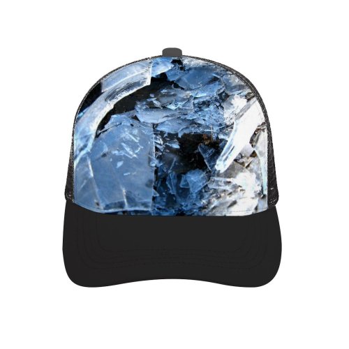 yanfind Adult Bend Rubber Baseball Hollow Out Frost Winter Broke Broken Macro Makro Freezing Transparent Melting Crystal Beach,Tourism,Mountaineering,Sports, Parties,Cycling
