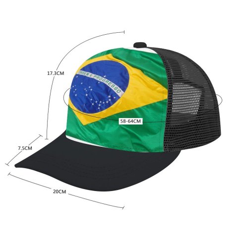 yanfind Adult Bend Rubber Baseball Hollow Out Brazil Brasil Brazilian Brasileira Flag Bandeira Banniere Bresilien Bresil Fahne Brasilien Bandiera Beach,Tourism,Mountaineering,Sports, Parties,Cycling