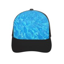 yanfind Adult Bend Rubber Baseball Hollow Out Pool Reflection Sunshine Wave Mosaik Bleu Aqua Azure Turquoise Electric Beach,Tourism,Mountaineering,Sports, Parties,Cycling
