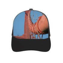 yanfind Adult Bend Rubber Baseball Hollow Out Golden Gate Francisco California Usa Landmark Sky Architecture Iron Brick Beach,Tourism,Mountaineering,Sports, Parties,Cycling