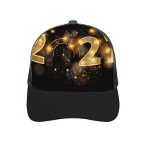 yanfind Adult Bend Rubber Baseball Hollow Out Year Happy Golden Letters Dark Sparkles Beach,Tourism,Mountaineering,Sports, Parties,Cycling