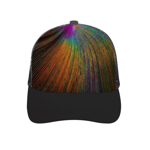 yanfind Adult Bend Rubber Baseball Hollow Out Feather Curved Lines Colorful Particles Beach,Tourism,Mountaineering,Sports, Parties,Cycling
