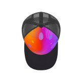 yanfind Adult Bend Rubber Baseball Hollow Out Abstract Gradient Splashes Colorful Lines Artistic Backdrop Shapes Borders Vivid Creative Beach,Tourism,Mountaineering,Sports, Parties,Cycling