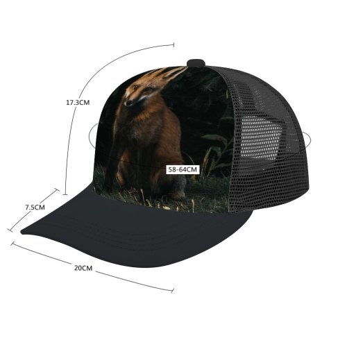 yanfind Adult Bend Rubber Baseball Hollow Out Jeremy Vessey Black Dark Fox Grass Dark Wildlife Forest Beach,Tourism,Mountaineering,Sports, Parties,Cycling