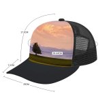 yanfind Adult Bend Rubber Baseball Hollow Out Dominic Kamp Solitude Tree Meadow Landscape Cloudy Sky Mountains Beach,Tourism,Mountaineering,Sports, Parties,Cycling
