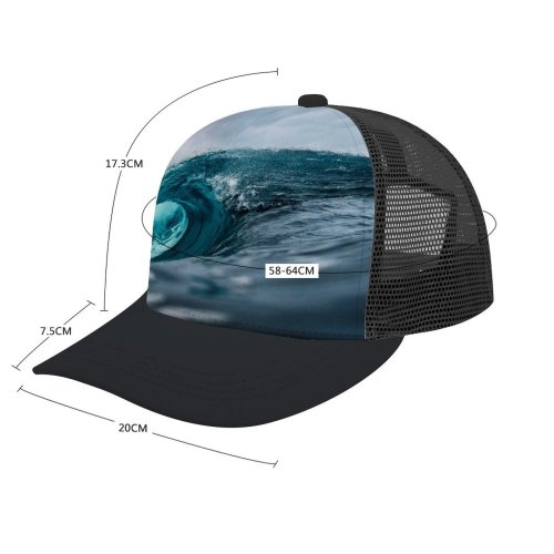 yanfind Adult Bend Rubber Baseball Hollow Out Ocean High Tides Beach,Tourism,Mountaineering,Sports, Parties,Cycling