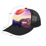 yanfind Adult Bend Rubber Baseball Hollow Out Valley Purple Sky Cracked Daytime Surreal Scenery K Beach,Tourism,Mountaineering,Sports, Parties,Cycling
