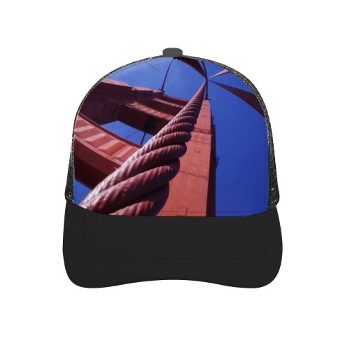 yanfind Adult Bend Rubber Baseball Hollow Out Sky Golden Gate Cable Architecture Rope Cloud Roof Symmetry Beach,Tourism,Mountaineering,Sports, Parties,Cycling