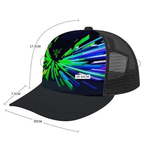 yanfind Adult Bend Rubber Baseball Hollow Out Multicolor Scatter Neon Beach,Tourism,Mountaineering,Sports, Parties,Cycling