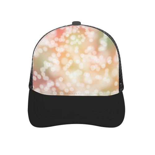 yanfind Adult Bend Rubber Baseball Hollow Out Abstract Bokeh Shapes Circles Faded Beach,Tourism,Mountaineering,Sports, Parties,Cycling