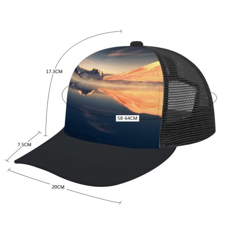 yanfind Adult Bend Rubber Baseball Hollow Out Mountains Lake Evening Reflection Scenery Tranquility Landscape Beach,Tourism,Mountaineering,Sports, Parties,Cycling