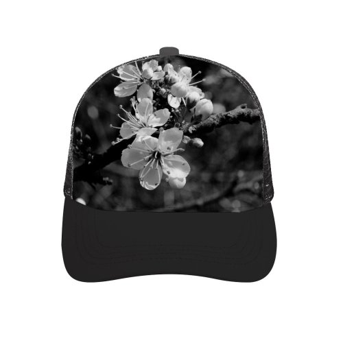 yanfind Adult Bend Rubber Baseball Hollow Out Flower Bloom Spring Pure Clean Japan Japanese Cherry Petal Branch Plant Beach,Tourism,Mountaineering,Sports, Parties,Cycling