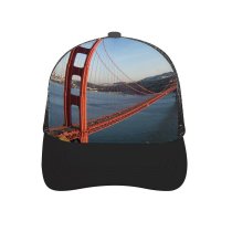 yanfind Adult Bend Rubber Baseball Hollow Out Golden Gate Francisco Cable Stayed Suspension Extradosed Fixed Landmark Beach,Tourism,Mountaineering,Sports, Parties,Cycling