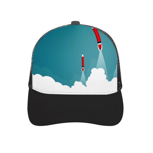 yanfind Adult Bend Rubber Baseball Hollow Out Rocket Concept Spaceship Startup Launch Start Design Success Successful Freedom Flame Beach,Tourism,Mountaineering,Sports, Parties,Cycling