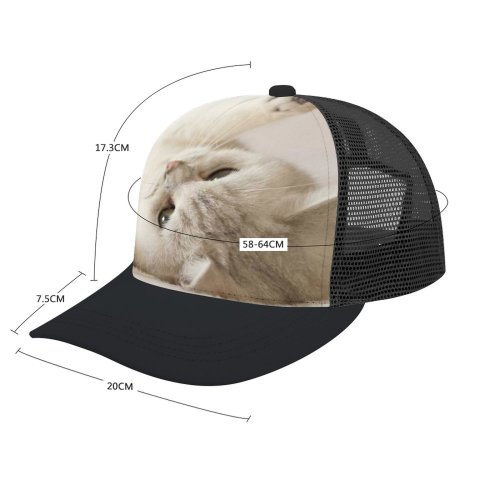 yanfind Adult Bend Rubber Baseball Hollow Out Cute Kitten Kitty Cat Beach,Tourism,Mountaineering,Sports, Parties,Cycling