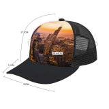 yanfind Adult Bend Rubber Baseball Hollow Out Chicago Cityscape Skyscrapers Dawn Sunset City Lights Illinois USA Beach,Tourism,Mountaineering,Sports, Parties,Cycling