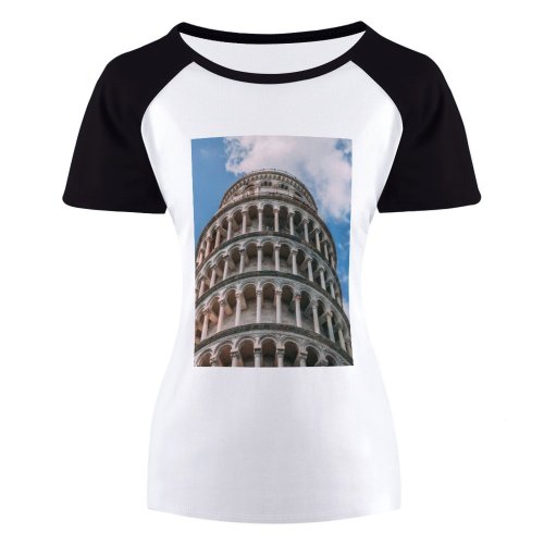 yanfind Women's Sleeve Raglan T Shirt Short Ancient Architecture Art Building Cathedral Church Daylight Dome Exterior Famous Historic Landmark