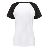 yanfind Women's Sleeve Raglan T Shirt Short Astrology Astronomy Astrophotography Constellation Cosmos Dark Evening Exploration Galaxy Idyllic Nebula Night