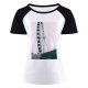 yanfind Women's Sleeve Raglan T Shirt Short Downtown Exhilaration Ferris Wheel High Shot Outdoors Perspective Stairs Travel