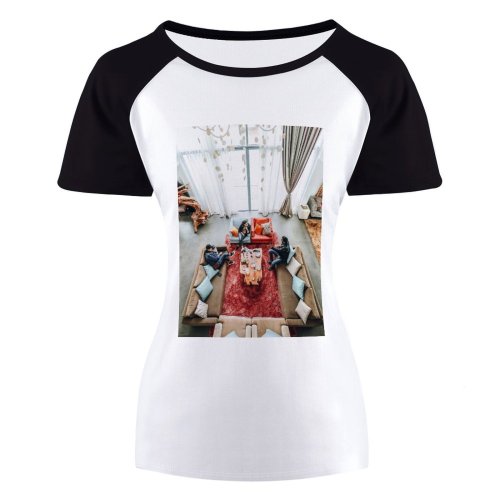yanfind Women's Sleeve Raglan T Shirt Short Chairs Contemporary Couch Curtains Decorations Design Dining Table Floor Furnitures Home Interior