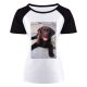yanfind Women's Sleeve Raglan T Shirt Short Adorable Pet Puppy