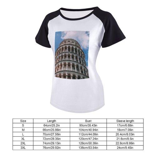 yanfind Women's Sleeve Raglan T Shirt Short Ancient Architecture Art Building Cathedral Church Daylight Dome Exterior Famous Historic Landmark