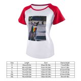 yanfind Women's Sleeve Raglan T Shirt Short Cute Dog Lgbt Lgbtq Marathon Pet