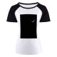 yanfind Women's Sleeve Raglan T Shirt Short Astrology Astronomy Celestial Dark Luna Lunar Night Sky Portrait