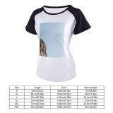 yanfind Women's Sleeve Raglan T Shirt Short Ancient Architecture Art Building Castle Cathedral Church City Daylight Exterior Gothic Historic