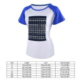 yanfind Women's Sleeve Raglan T Shirt Short Architectural Design Architecture Building Ceiling Window Contemporary Futuristic Shapes Glass Items