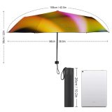 yanfind Umbrella Manual Natural Shiny Reflection Sharp Scene Beam Futuristic Art China Innovation Saturated Abstract Windproof waterproof anti-ultraviolet protection golf umbrella