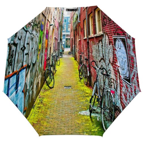 yanfind Umbrella Manual Stationary Exterior Outdoors Straight Building Transportation Vandalism Cities Capital Bicycle Windproof waterproof anti-ultraviolet protection golf umbrella