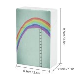 yanfind Cigarette Case Childhood Cheerful Fun Happiness Ladder Equality Flag Stairway Reaching Homosexual Freshness Hard Plastic Crushproof Cigarette Case