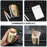 yanfind Cigarette Case Cheerful Dog Cute Lincolnshire UK Puppy Ginger Spice Lincoln Mouth Hard Plastic Crushproof Cigarette Case