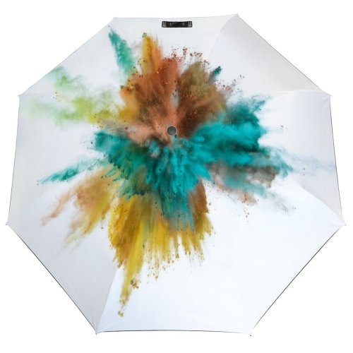 yanfind Umbrella Manual Space Brightly Social Studio Issues Mixing England Splattered Changing High Vitality Merging 001 Windproof waterproof anti-ultraviolet protection golf umbrella