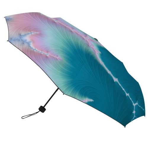 yanfind Umbrella Manual Science England Fractal UK Digitally Futuristic London Art Abstract Technology Topics Chaos 002 Windproof waterproof anti-ultraviolet protection golf umbrella