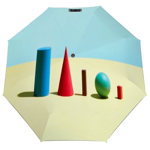 yanfind Umbrella Manual Space Studio Cuboid Cone Dimensional Shot Simplicity Community Vibrant Choice Strategy Abstract Windproof waterproof anti-ultraviolet protection golf umbrella