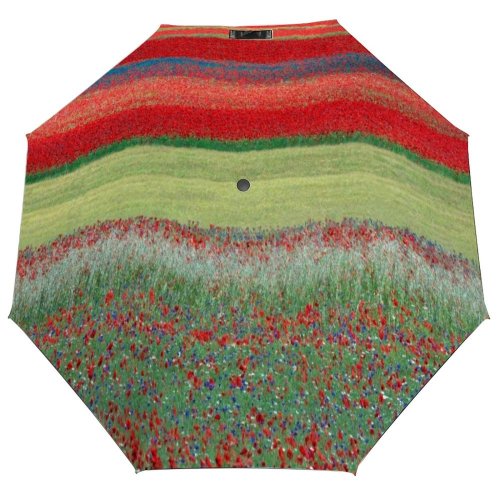yanfind Umbrella Manual Non Tranquility Fine Rural Variegated Beauty Painter Scenics Bloom Agricultural Creativity Natural Windproof waterproof anti-ultraviolet protection golf umbrella