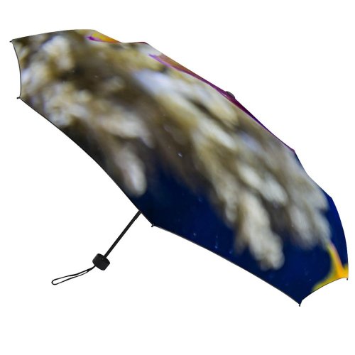 yanfind Umbrella Manual Bizarre Glowing Fish Coral Undersea Living Dark Pacific Sea Underwater Fin Windproof waterproof anti-ultraviolet protection golf umbrella