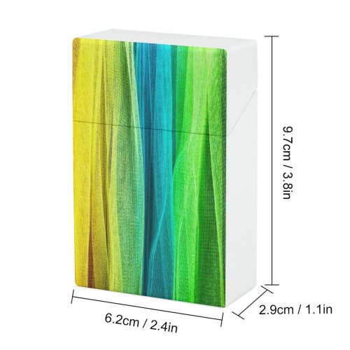 yanfind Cigarette Case Space Tulle Fiber Hanging Gauze Fashion Craft Art Decoration Netting Elegance USA Hard Plastic Crushproof Cigarette Case