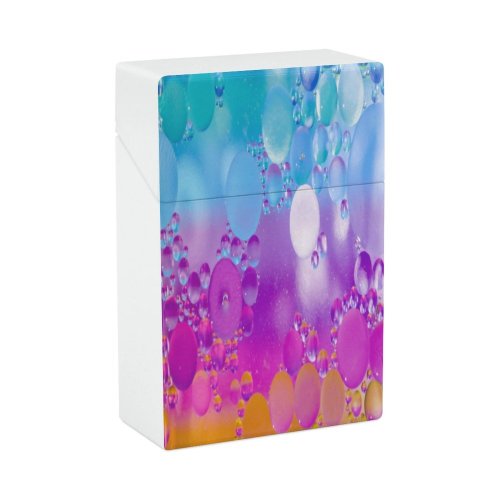 yanfind Cigarette Case Soap Transparent Beauty Fragility Floating Countries Liquid Sud Purity Art Qatar Drop Hard Plastic Crushproof Cigarette Case