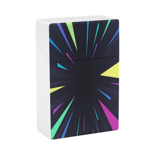 yanfind Cigarette Case Space After Effects Comic Beam Supernova Dark Taking Moving Hard Plastic Crushproof Cigarette Case