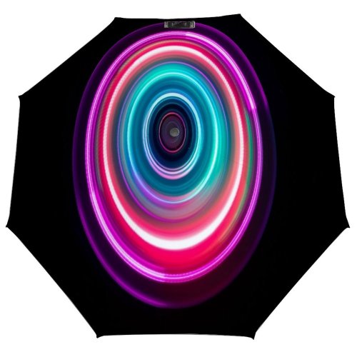 yanfind Umbrella Manual Science Blurred Futuristic Innovation China Abstract Vitality Space Exposure Light Directly Windproof waterproof anti-ultraviolet protection golf umbrella