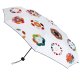 yanfind Umbrella Manual Paisley Playing Hexagon Tile Generated Rhombus Zebra Design Push Windproof waterproof anti-ultraviolet protection golf umbrella